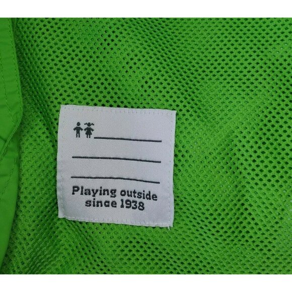 Columbia Sportswear Company Lime Green Kids Large (14/16) Windbreaker - Picture 8 of 11